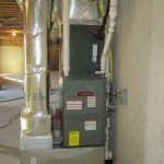 Amana Gas furnace new construction installation