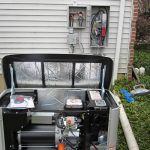 Generac residential generator install