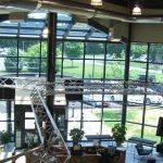 SchoolofCosmo LobbyDuctwork